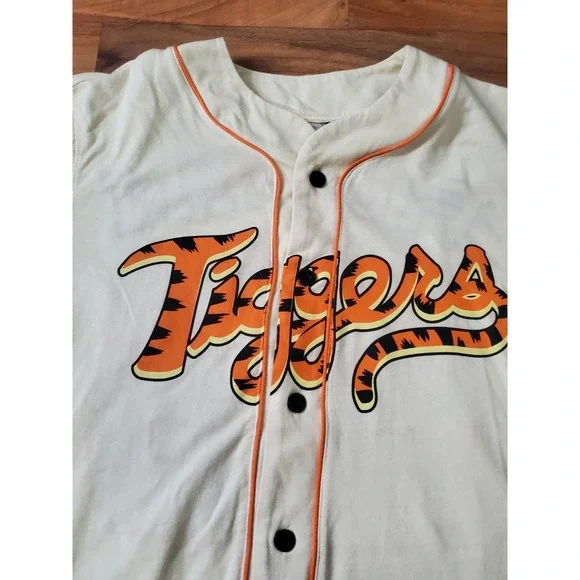 Disney Winnie The Pooh Tiggers # 26 Robin Baseball Jersey Adult Sz M